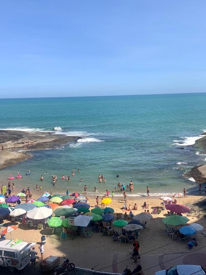 Apartamento Pe Na Areia E Aguas Tranquilas No Centro De Гуарапари Екстериор снимка